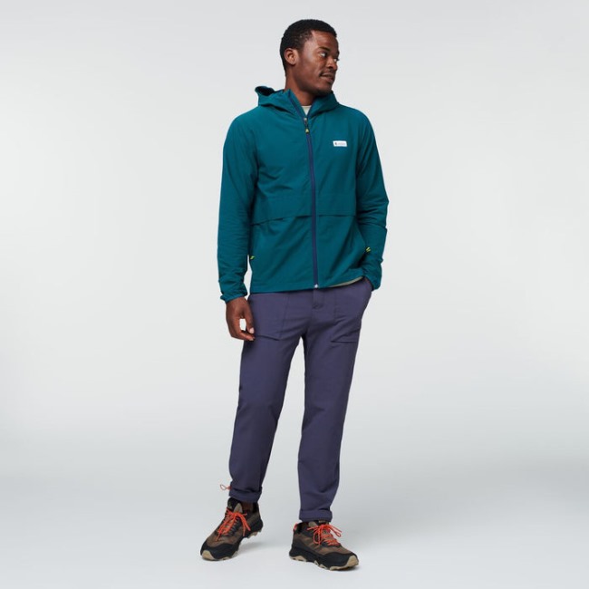Viento Reisejacke Herrenmode Deep Ocean Cotopaxi