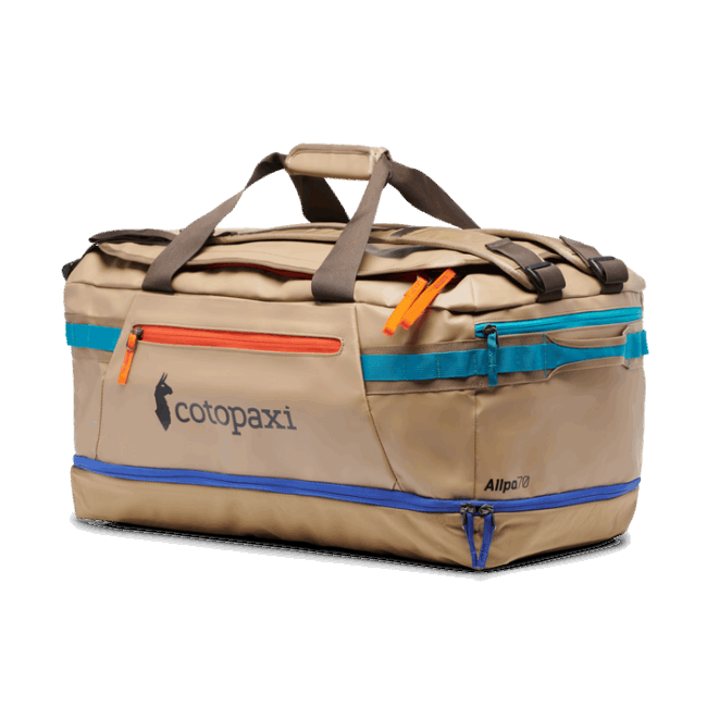 Cotopaxi Desert Allpa 70l Seesack Marken