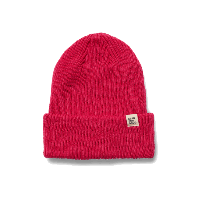 Himbeer Cotopaxi Wharf Beanie-Marke