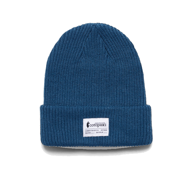 Fashion Wharf Beanie Cotopaxi Patch Indigo Cotopaxi