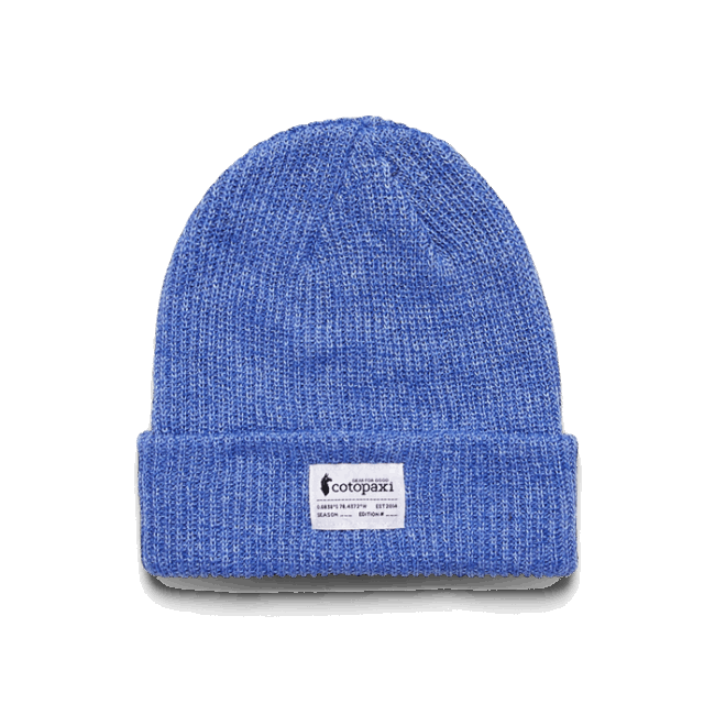 Kollektion Cotopaxi Blau Violett Wharf Beanie Cotopaxi Patch