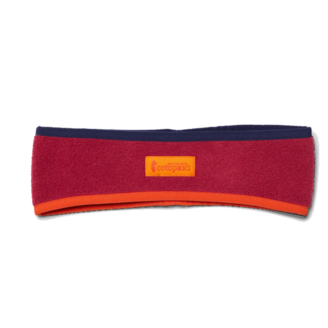 Origins Himbeerfarbenes Teca-Fleece-Stirnband Cotopaxi