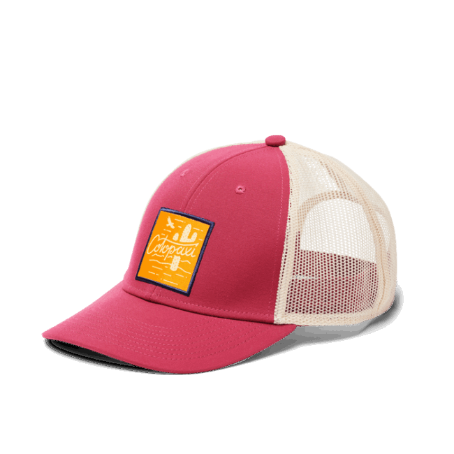 Hallo Kaktus Fernlastfahrermütze Cotopaxi Himbeere Original