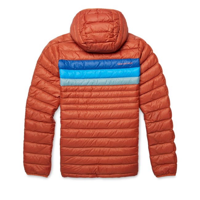 Cotopaxi Spice Stripes Collections Fuego Daunenpullover Mit Kapuze Damen