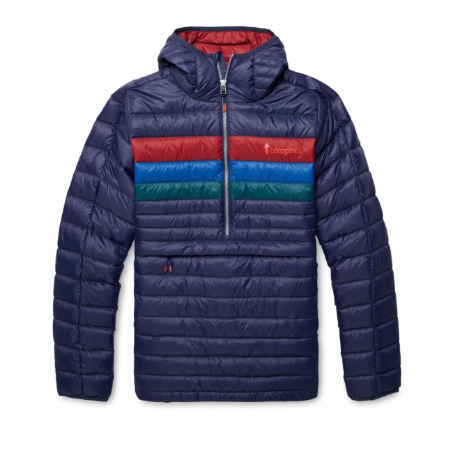 Cotopaxi Maritime Streifen Fuego Daunen Kapuzenpullover Damen Origin