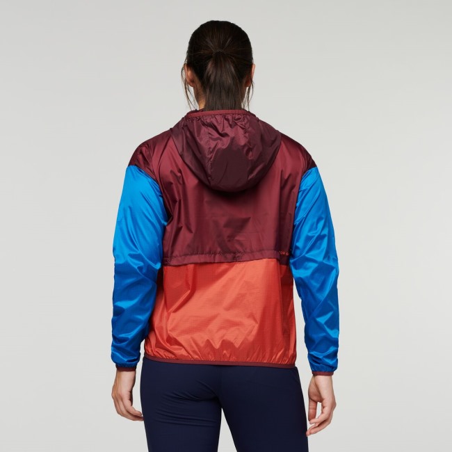 Cotopaxi Teca Windbreaker Halfzip Frauen Französische Marken