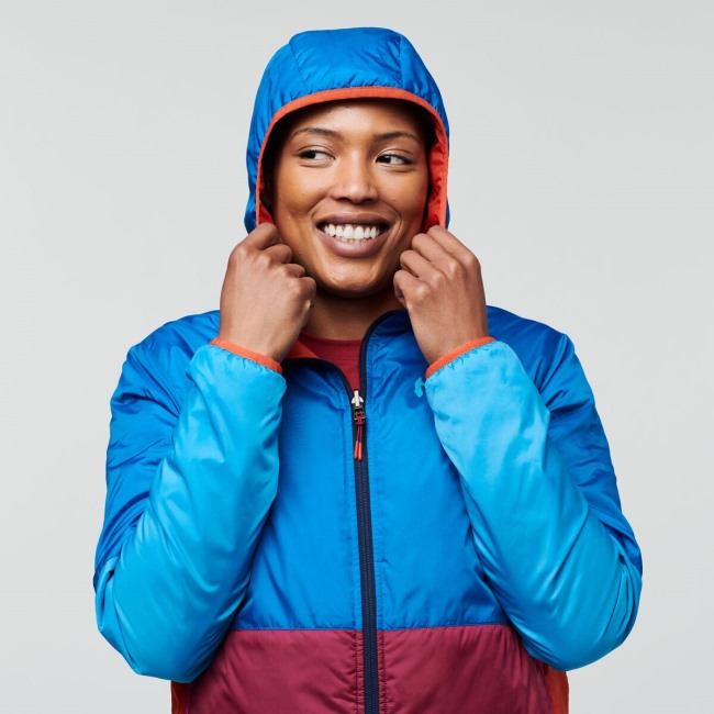 Cotopaxi Teak Warme Kapuzenjacke Damen Original Rocket Science