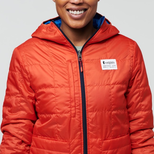 Cotopaxi Teak Warme Kapuzenjacke Damen Original Rocket Science