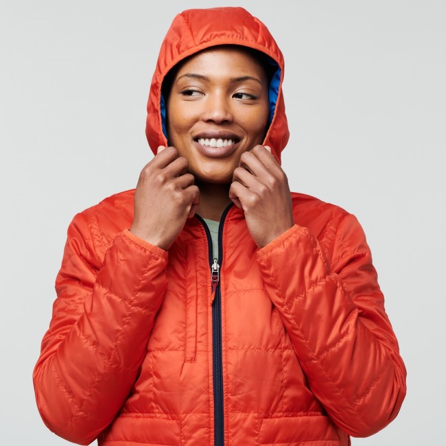 Cotopaxi Teak Warme Kapuzenjacke Damen Original Rocket Science