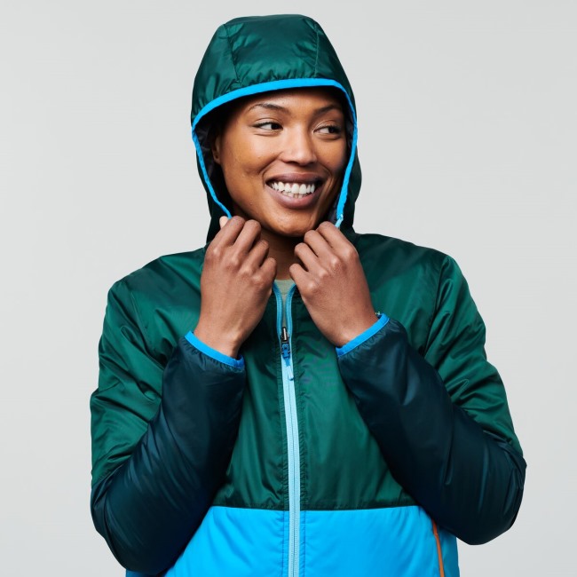 Pensacola Cotopaxi Hot Teak Warme Kapuzenjacke Damen