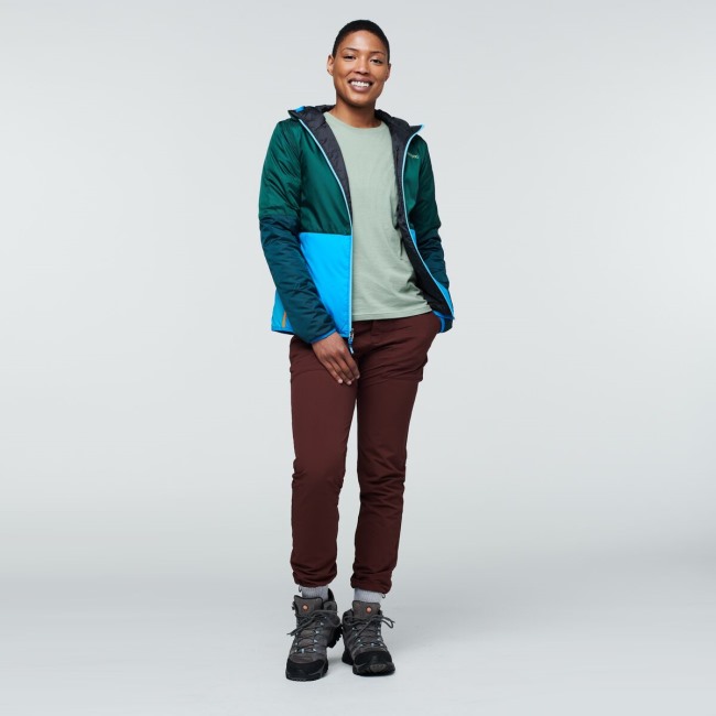 Pensacola Cotopaxi Hot Teak Warme Kapuzenjacke Damen