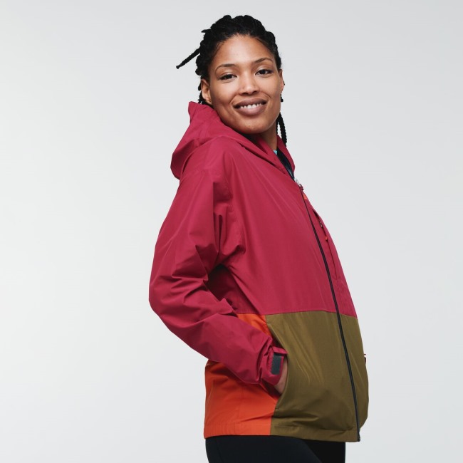 Himbeere Neue Cotopaxi Cielo Regenjacke Frauen