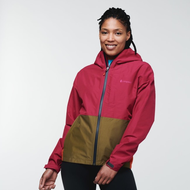 Himbeere Neue Cotopaxi Cielo Regenjacke Frauen