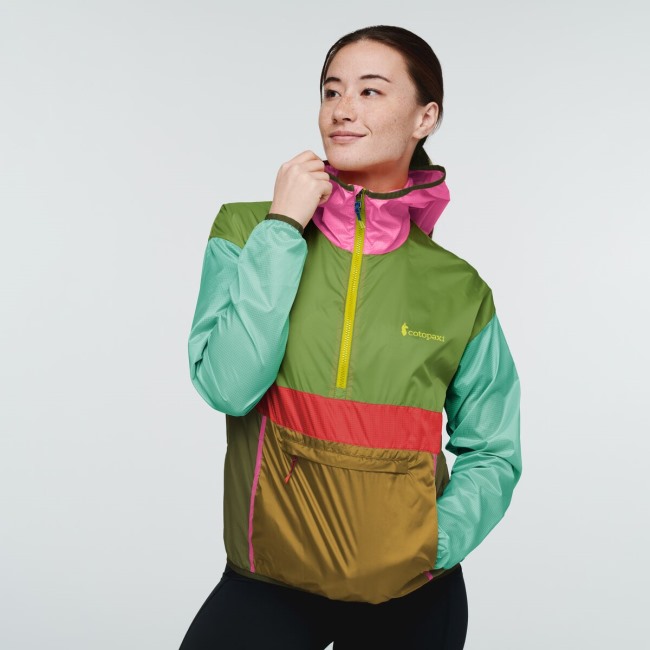 Postkarte Teca Windbreaker Halfzip Damen Cotopaxi Kollektion