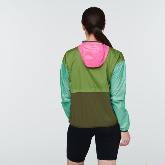 Postkarte Teca Windbreaker Halfzip Damen Cotopaxi Kollektion