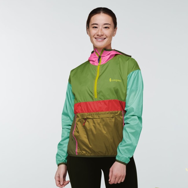 Postkarte Teca Windbreaker Halfzip Damen Cotopaxi Kollektion