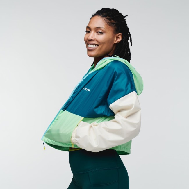 Origin Teca Bauchfreie Jacke Damen Cotopaxi Clear Eyes