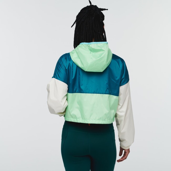 Origin Teca Bauchfreie Jacke Damen Cotopaxi Clear Eyes