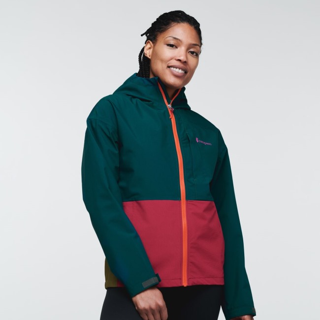 Original Deep Ocean Cotopaxi Cielo Regenjacke Damen