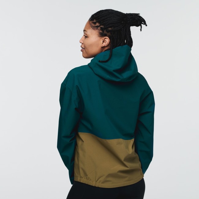 Original Deep Ocean Cotopaxi Cielo Regenjacke Damen