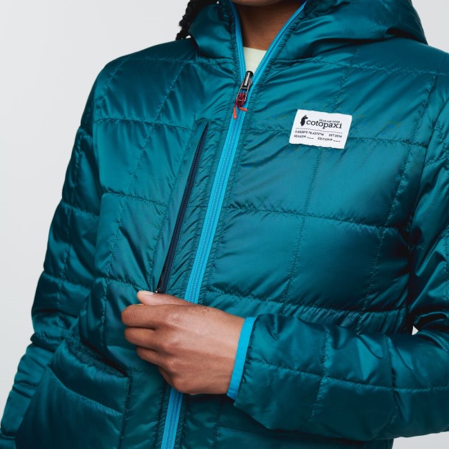 Hot Video Tape Teak Warme Kapuzenjacke Damen Cotopaxi