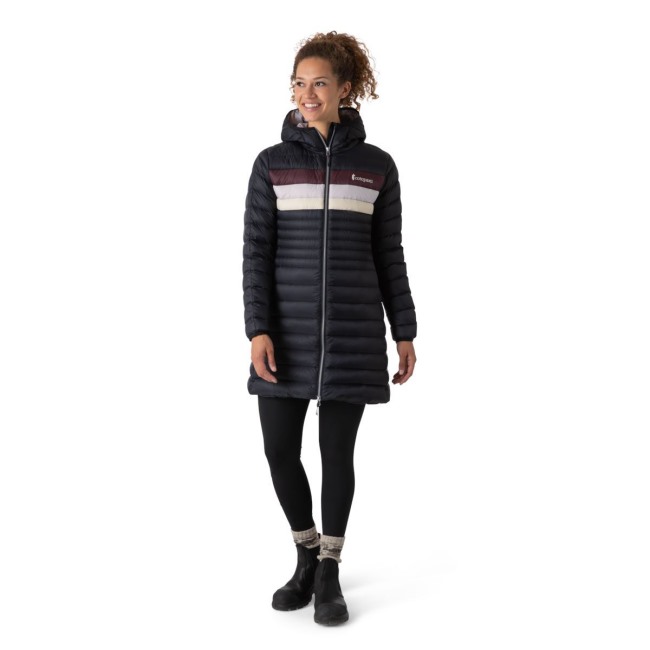 Cotopaxi Black Stripes Fuego Daunenparka Damenmarke