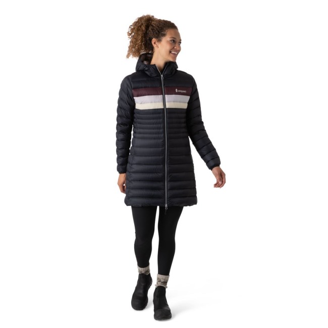 Cotopaxi Black Stripes Fuego Daunenparka Damenmarke