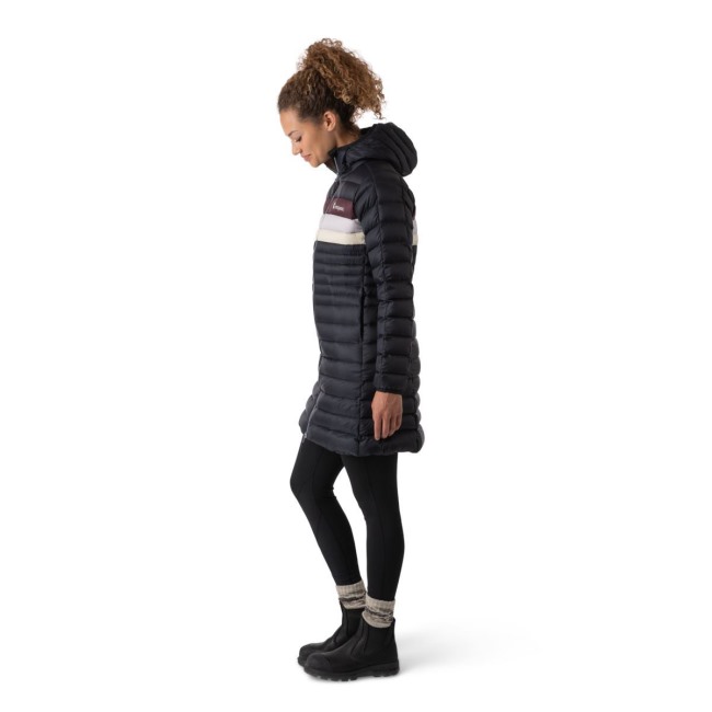 Cotopaxi Black Stripes Fuego Daunenparka Damenmarke