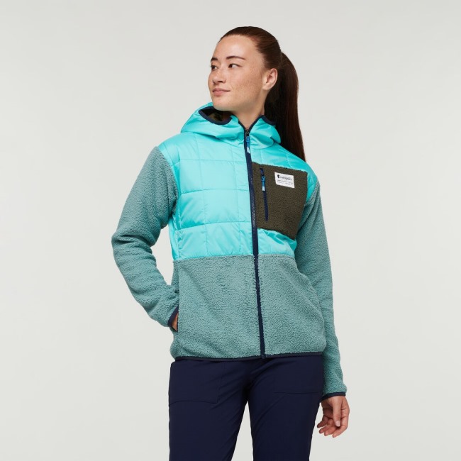 Cotopaxi Original Sky-bluegrass Trico Hybridjacke Damen