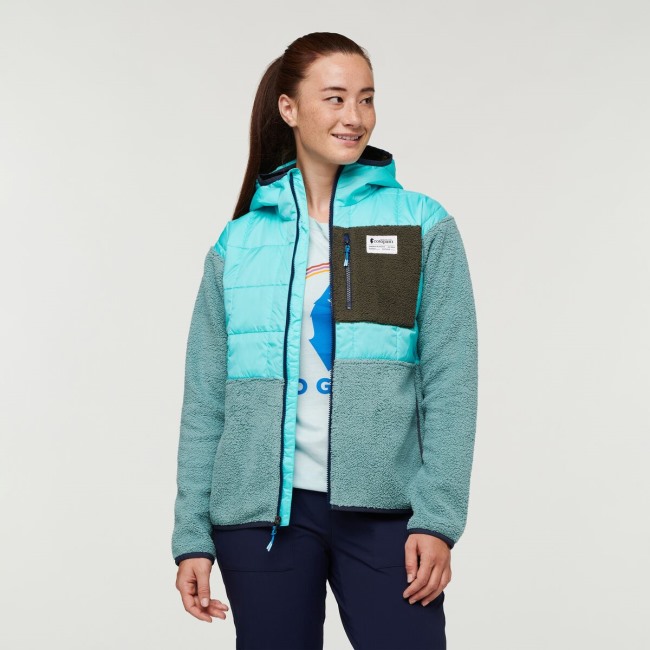 Cotopaxi Original Sky-bluegrass Trico Hybridjacke Damen