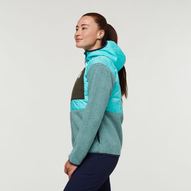Cotopaxi Original Sky-bluegrass Trico Hybridjacke Damen