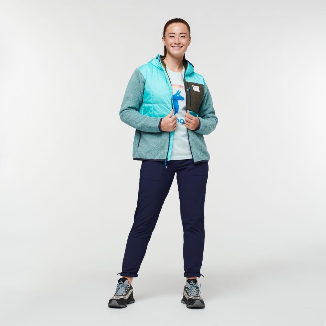 Cotopaxi Original Sky-bluegrass Trico Hybridjacke Damen