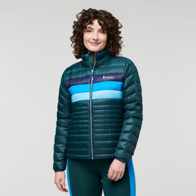 Deep Ocean Stripes Cotopaxi New Fuego Daunenjacke Damen