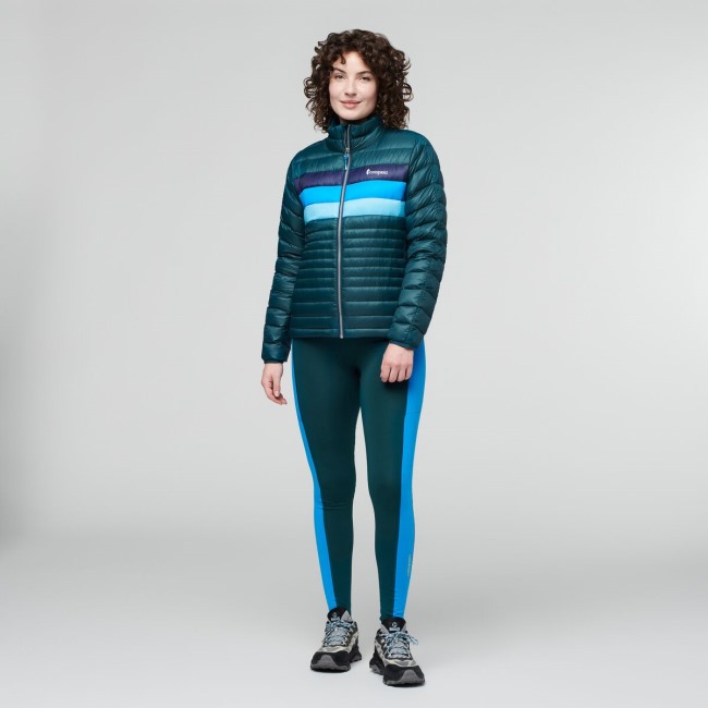 Deep Ocean Stripes Cotopaxi New Fuego Daunenjacke Damen