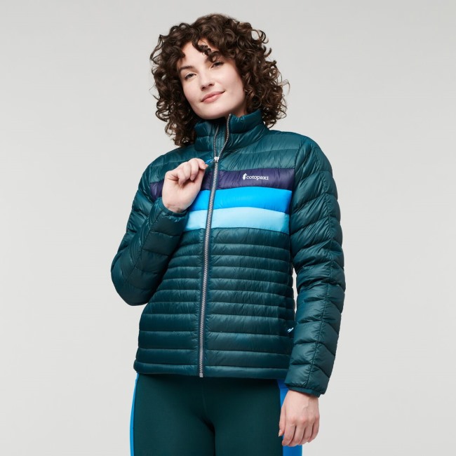 Deep Ocean Stripes Cotopaxi New Fuego Daunenjacke Damen