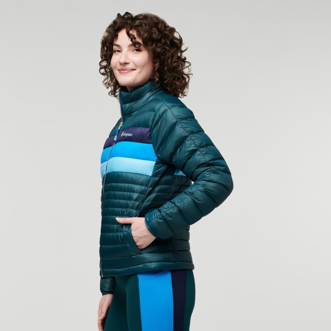 Deep Ocean Stripes Cotopaxi New Fuego Daunenjacke Damen