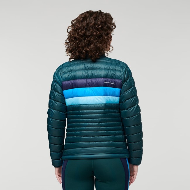 Deep Ocean Stripes Cotopaxi New Fuego Daunenjacke Damen