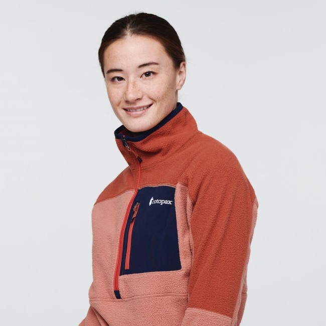 Spice-earthen Collections Abrazo Half-zip-fleece Damen Cotopaxi