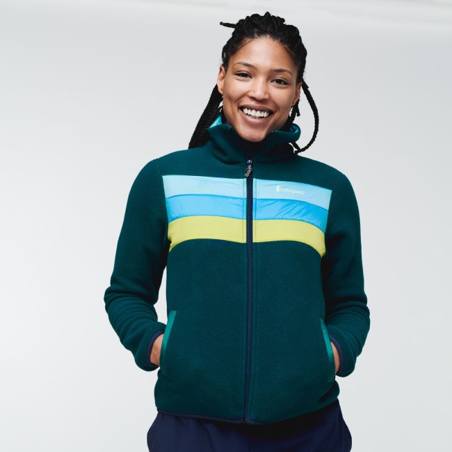Kelp Forest Teca Fleecejacke Mit Durchgehendem Reißverschluss Damen Cotopaxi Origin