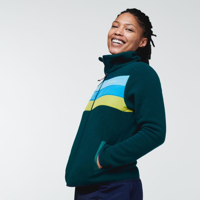 Kelp Forest Teca Fleecejacke Mit Durchgehendem Reißverschluss Damen Cotopaxi Origin