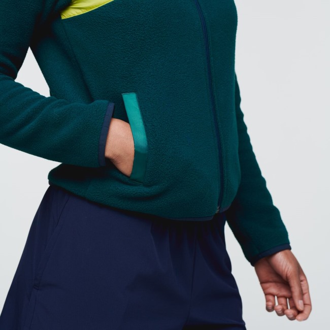 Kelp Forest Teca Fleecejacke Mit Durchgehendem Reißverschluss Damen Cotopaxi Origin