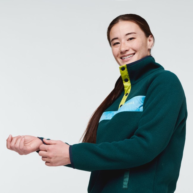 Schwimmend Teca Fleece Pullover Damen Origins Cotopaxi