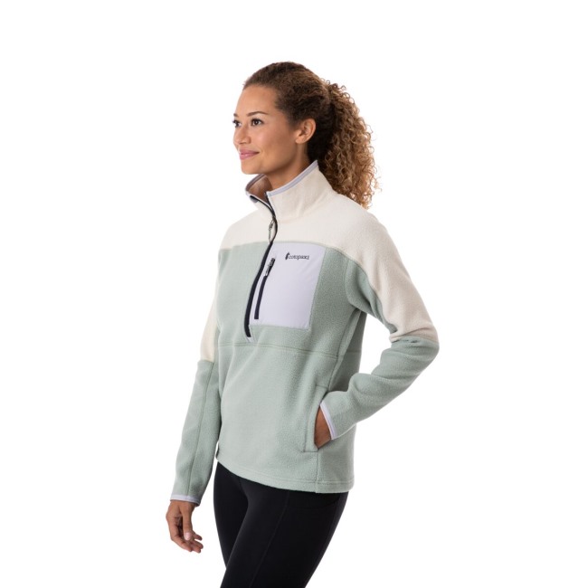 Brands Abrazo Half-zip Fleecejacke Damen Cream-brush Cotopaxi