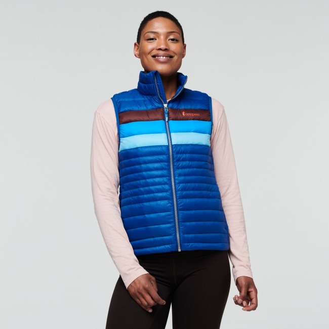 Fuego Daunenweste Damen Cotopaxi Pacific Stripes Fashion