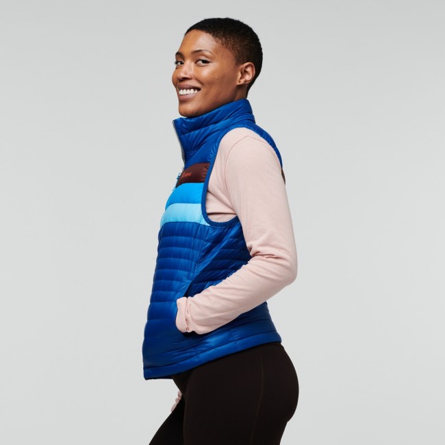Fuego Daunenweste Damen Cotopaxi Pacific Stripes Fashion