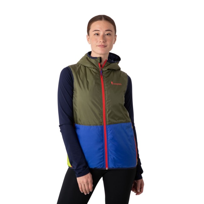Cotopaxi Olive Oil Teak Warme Kapuzenweste Damen Original