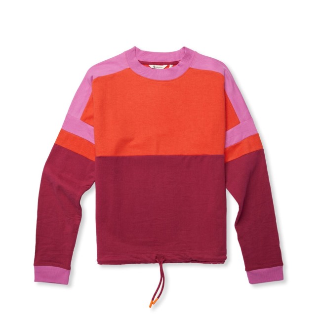 Cotopaxi Bandera Sweatshirt Damen Canyon-himbeere Neu
