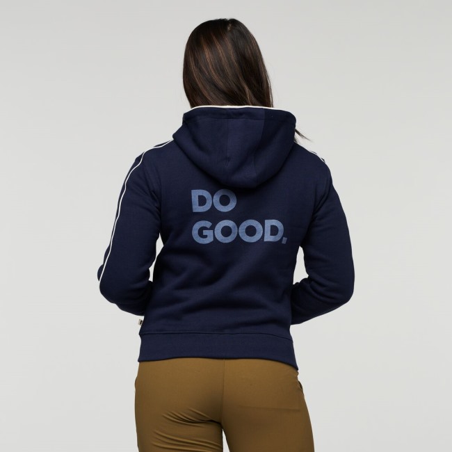 Maritime Herkunft Cotopaxi Do Good Bio-Hoodie Mit Durchgehendem Reißverschluss Für Damen
