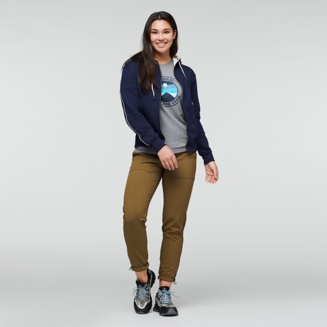 Maritime Herkunft Cotopaxi Do Good Bio-Hoodie Mit Durchgehendem Reißverschluss Für Damen