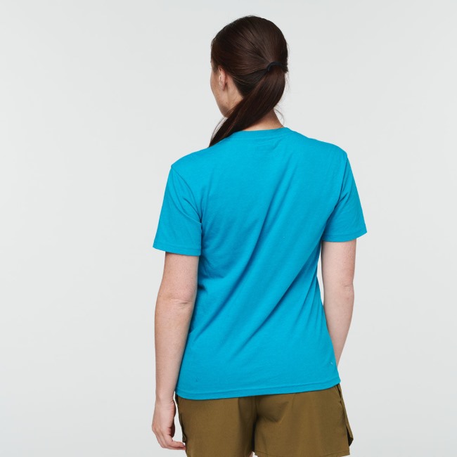 Do Good Repeat T-shirt Damen Cotopaxi Origin Mineral Blue